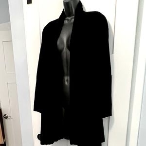 Dave & Johnny Vintage Thick Velvet Swing Coat